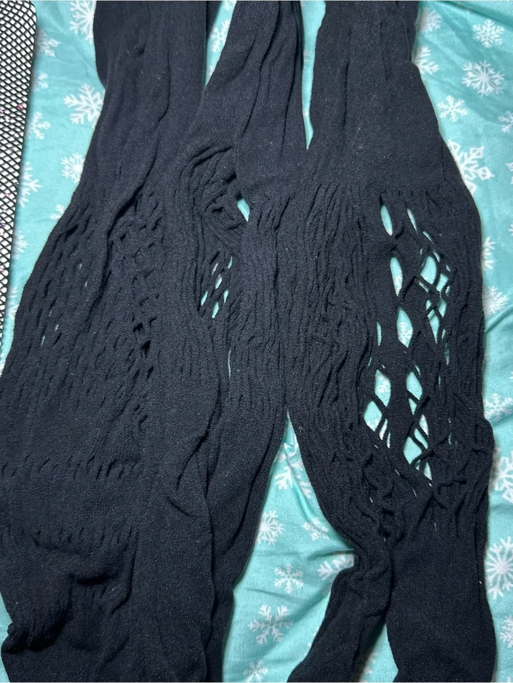 Bundle of Rhinestone Tights and Black Tights